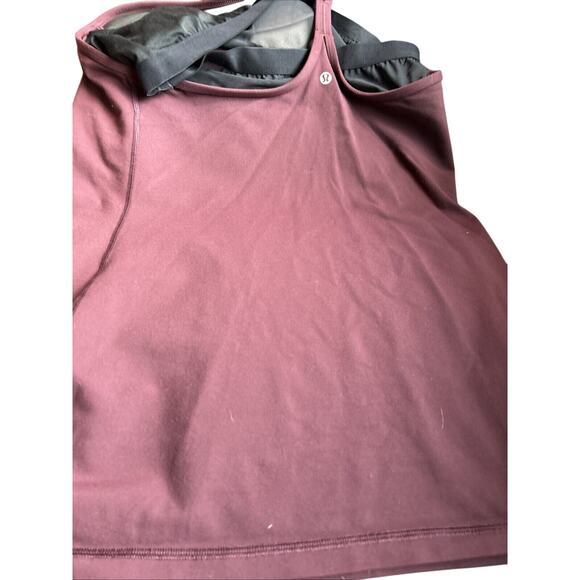 Lululemon burgundy tank - Picture 3 of 3